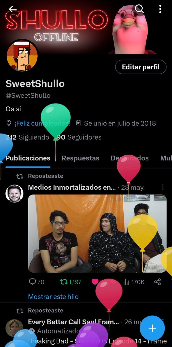 SweetShullo's tweet photo. YEEEEEY! Un año más siendo yo. E zubido de nivhel xdddd. 🥳❤🤍❤🤍 https://t.co/2uc2uHsBeO