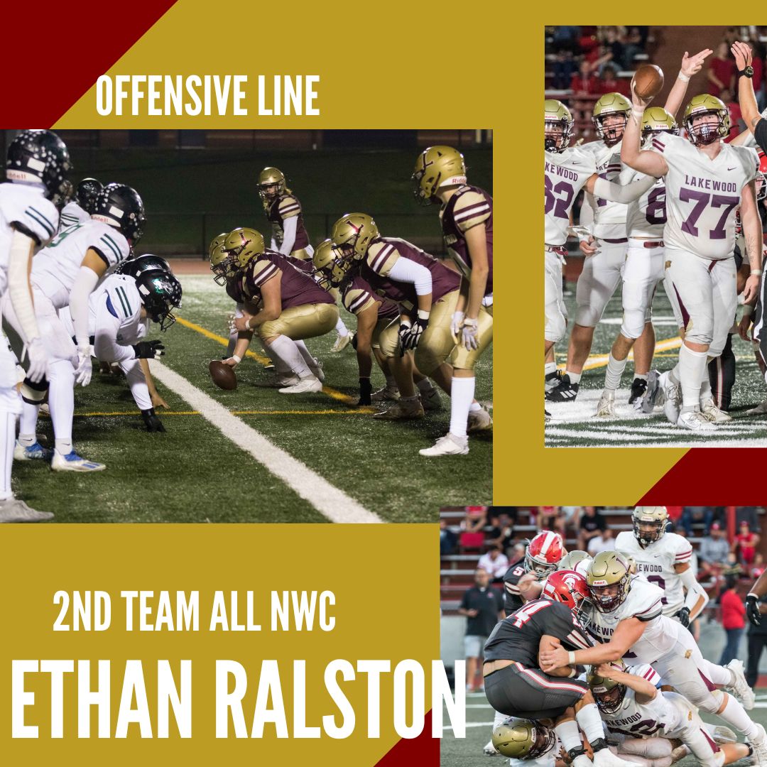 LakewoodCougsFB's tweet photo. Congrats to our All Conference Lakewood Cougars!
Bakary Sonko '25- 1st Team All NWC Punter (9 Punts/355 Yards AVG 39.4Yrds)
Jimmy Conklin '25- 2nd Team All NWC OL & DL (37 tackles & 9 Pancake Blocks)
Ethan Ralston '24- 2nd Team All NWC OL (7 Pancake Blocks)
#GOCOUGS #REAL https://t.co/CcT9KkPmQI