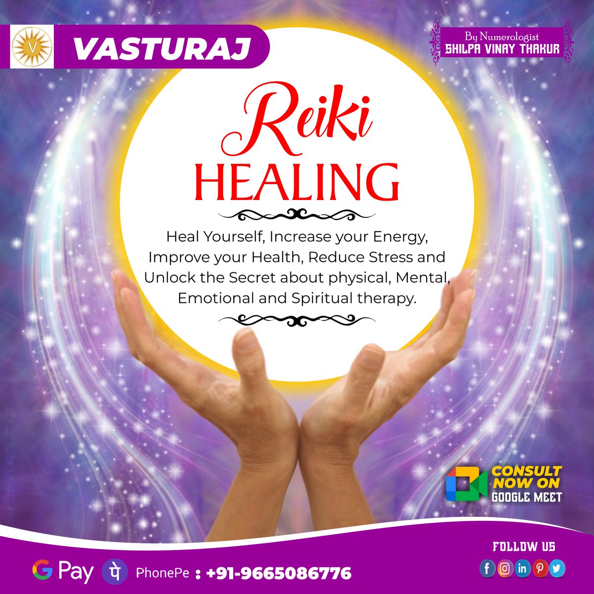 sgsastroshree's tweet photo. 🌟Healing Hands, Radiant Souls: Embrace the Transformative Energy of Reiki. Join our Reiki Course Now.
🔮Contact Now :
☎️ 9665086776 / 7038700385
#ReikiHealing #BalanceYourEnergy #reikienergy #reikimaster #namenumber #numbers #namenumerology #maharashtra #numerologia #SaraAliKhan https://t.co/RkliiUb8fC