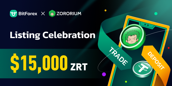 bitforexcom's tweet image. BitForex ✖️@zorotokenio

🎁Zororium Token (ZRT) Listing Celebration -Trade &amp;amp; Hold to Share $15,000 #ZRT Prize Pool!

🪂Like, Comment, RT! - Five lucky winners will be selected to receive $5 ZRT!

⏰2023/11/10 17:00 - 2023/11/24 17:00 (GMT+8)

Trade👉114.li/qwzdbe