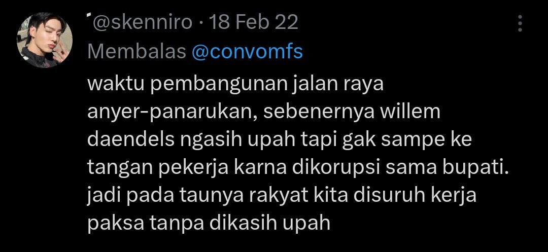 KUMPULAN SEJARAH YANG JARANG DIKETAHUI
-
A THREAD