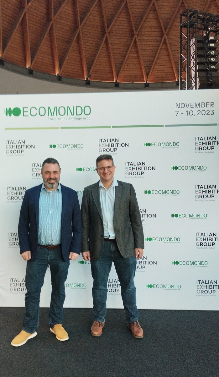 First day at Ecomondo ✔️ Exciting and productive from start to finish! Lots of new and valuable connections, impactful discussions and future new projects. Grateful for a fulfilling start and eager for what the rest of the event holds. #Ecomondo23 #CircularEconomy #biodegradable