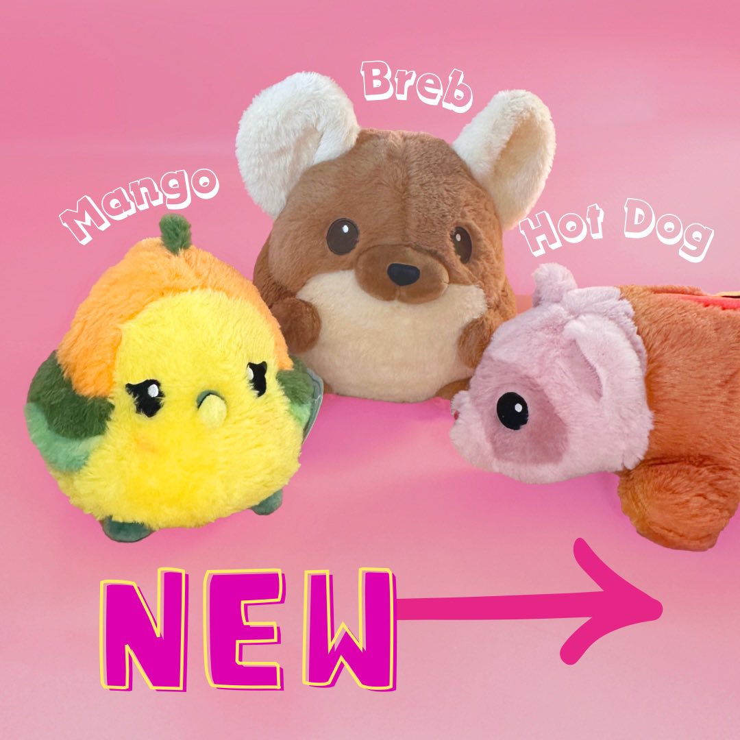 hyrax_hub's tweet photo. Check out some of the new stuffed animals available on the #Borbs Kickstarter!
https://t.co/d4jvBYdDoE https://t.co/MGPEKmbHlH