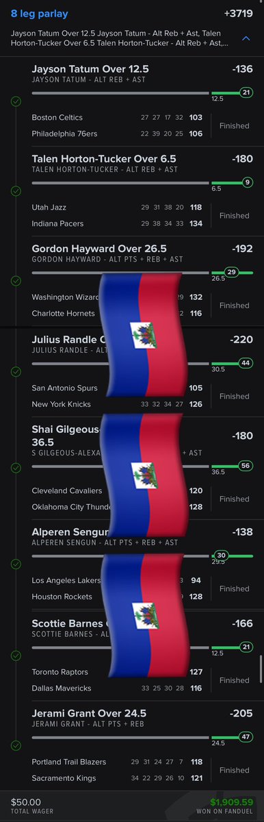 Combos_king's tweet photo. 11/08 DECIDED TO PUT OUT TWO PLAYER COMBOS AND COMBINE THEM. ITS A SWEEP 🧹🧹. FREE DISCORD LINK IN BIO #fanduel #NBA https://t.co/eFLnETPW3g