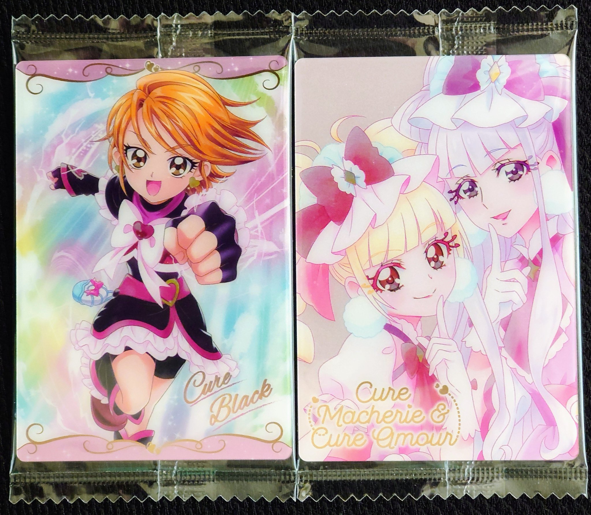 キュアマシェリ　キュアアムール　ウエハース プリキュア カードウエハース6 No.09 キュアマシェリ＆キュア