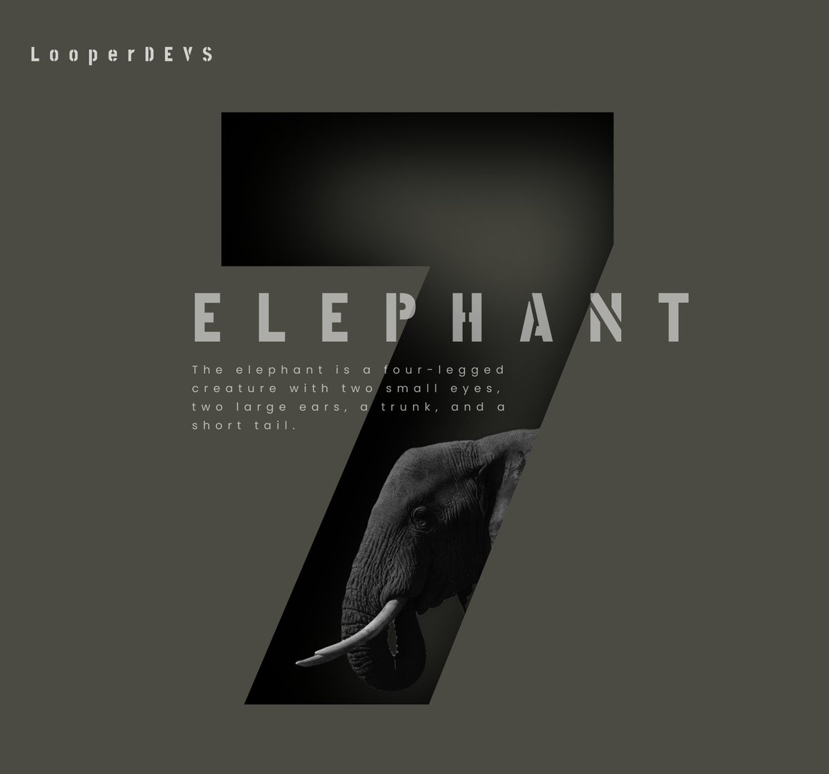 Looperdevs0's tweet photo. Elephant | Looper Development Services.

#graphicdesign #design #art #graphicdesigner #illustration #branding #logo #designer #graphic #digitalart #photoshop #artwork #illustrator #creative #artist #logodesigner #graphics #looperdevs #looperdevelopmentservices https://t.co/lAEEeEyv2z