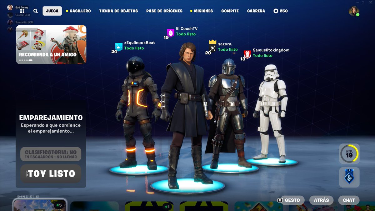 Sálganse del Fortnite, si nos ven corran. #FortniteOG