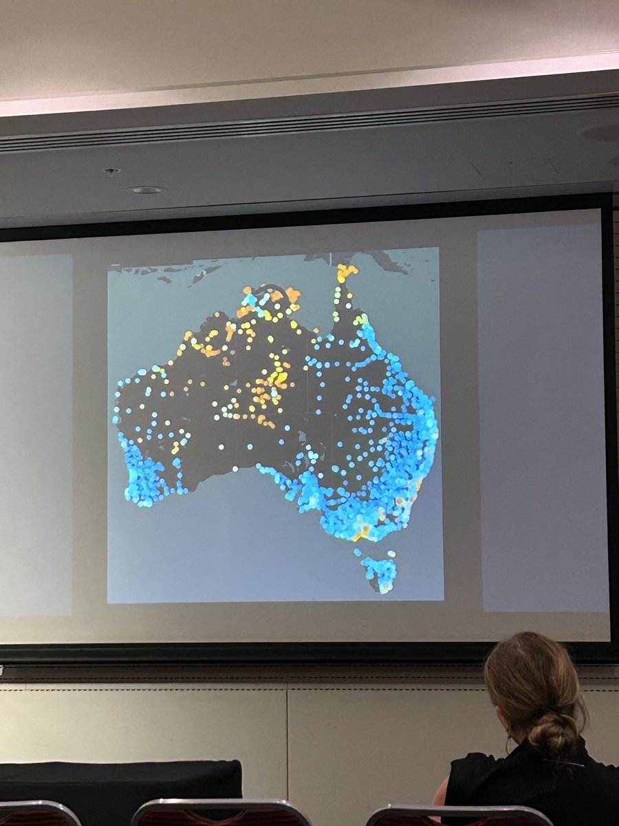 A map of the referendum. The fallout of the no vote (blue) continues in communities across Australia. Numb, not sure about the future but young people have a fire in their belly to continue to advocate. #youthhealthx