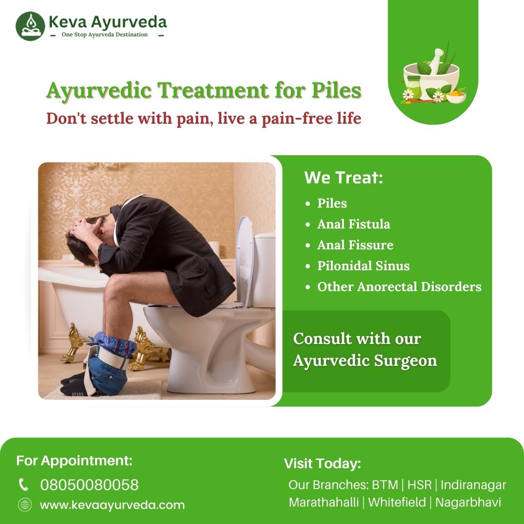 We are committed to providing the best Ayurvedic treatment possible to restore your anorectal health.

Specialisation: Piles, Anal Fistula, Anal Fissure, Rectal Polyp, Perianal Abcess, and Other Anorectal Disorders.

Call: 08050080058

#fistulatreatment #ksharsutra #Kevaayurveda