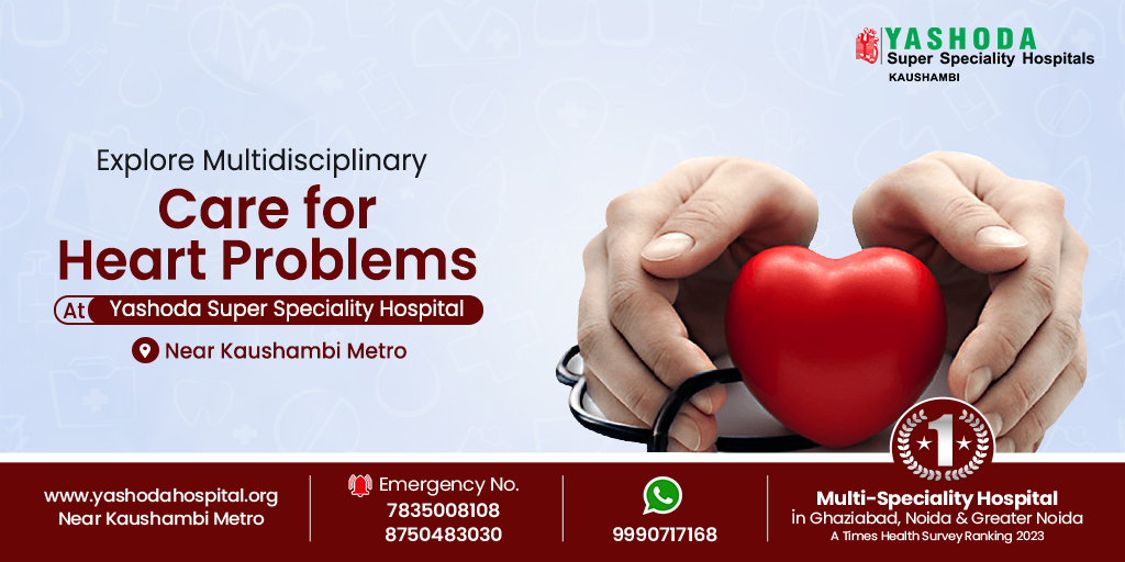 The journey to better #CardiacHealth begins here at Ghaziabad’s #No1MultiSpecialityHospital, #YashodaKaushambi. With seasoned surgeons and world-class treatment facilities, we consistently improve patient outcomes one case at a time.