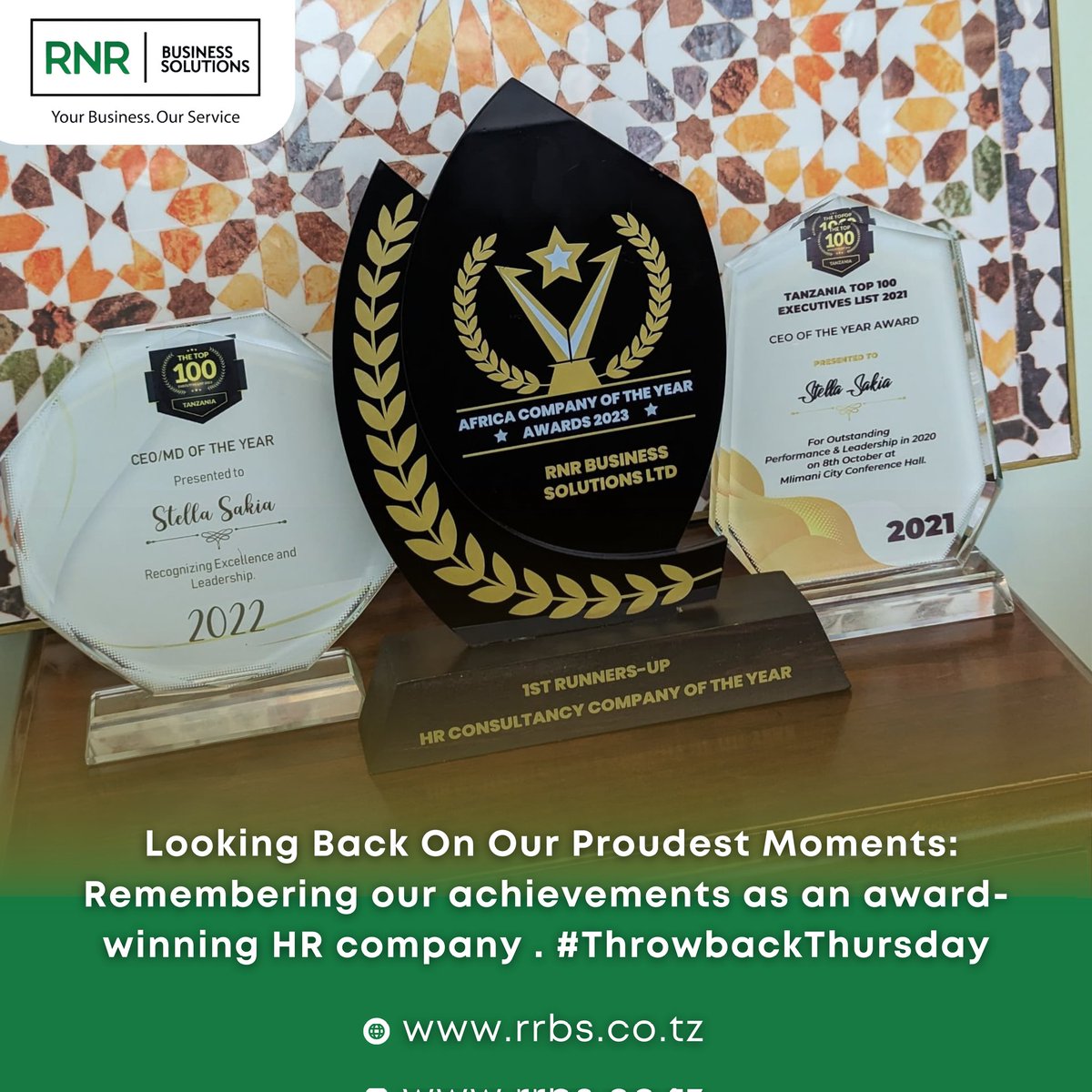 RNRBSTZ's tweet photo. Looking back on our proudest moments #ThrowbackThursday 

#humanresources #hr #recruitment #business #hiring #recruiting #jobs #jobsearch #leadership #career #job #employment #work #management #careers #resume #employeeengagement #payroll #staffing #nowhiring #Tanzania https://t.co/1bPZtQpf1v
