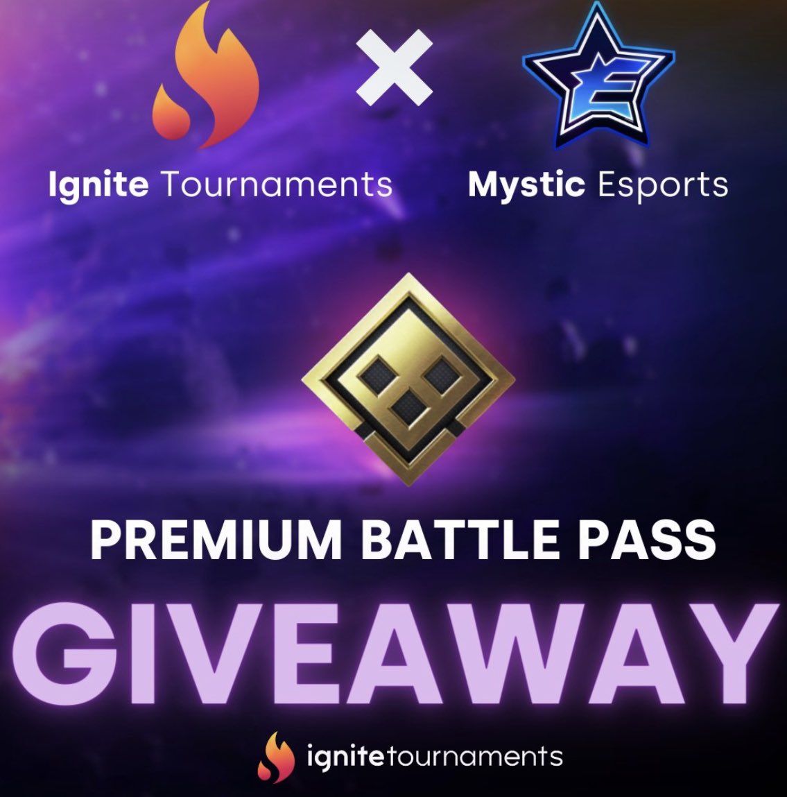 🚀 #FortniteOG Battle Pass & #CODM Premium Battle Pass Giveaway! 🚀 (2 Winners) To Enter: - Follow @igniteyourgames & @MysticEsportsOP - Like & Retweet Winners will be announced in 7 days! Good Luck! 🍀 #MysticNation | #StayMystic