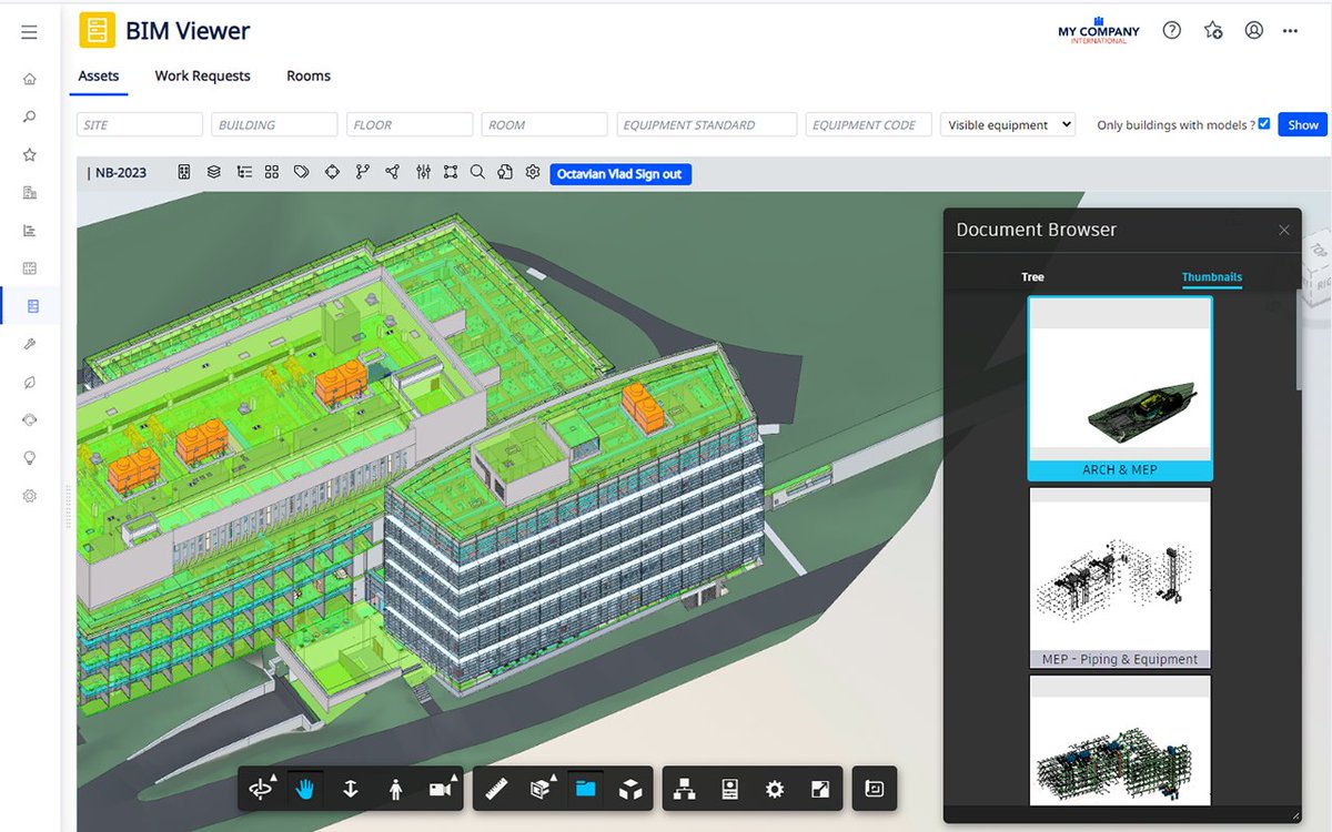BeyondTechDSGN's tweet photo. Archibus v2023.04 ใหม่ มาพร้อมกับ BIM Viewer ที่ดียิ่งขึ้น สามารถฟิลเตอร์พื้นที่ใน Revit ค้นหาสินทรัพย์ในแบบจำลองอาคาร ค้นหาตามวันที่หรือช่วงเวลา ทำให้คุณสามารถจัดการองค์ประกอบนับพันได้อย่างง่ายดาย Lease Portfolio Console ช่วยให้คุณปรับแต่งและจัดการข้อมูลการเช่าได้อย่างครบถ้วน https://t.co/pRop9Zbdzm