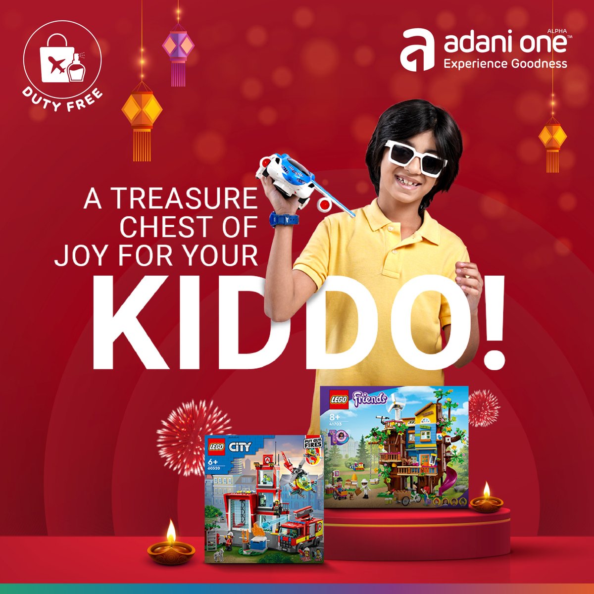 Adani_One's tweet photo. From the tiniest tots to the wisest elders, we've got a #Diwaligift for everyone. If you're jet-setting before the festivities, pre-order online at #DutyFree & get extra 10% off. Gift with a global touch this #Diwali! 🎁✈️🌟 https://t.co/19j8WLwcbZ
#AdaniOne #GetExtra https://t.co/inkQnxUJpa