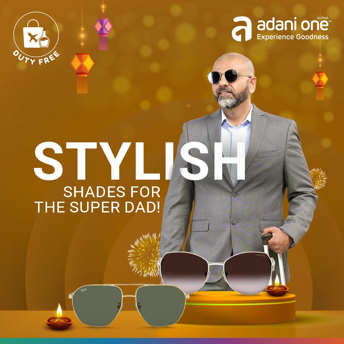 Adani_One's tweet photo. From the tiniest tots to the wisest elders, we've got a #Diwaligift for everyone. If you're jet-setting before the festivities, pre-order online at #DutyFree & get extra 10% off. Gift with a global touch this #Diwali! 🎁✈️🌟 https://t.co/19j8WLwcbZ
#AdaniOne #GetExtra https://t.co/inkQnxUJpa