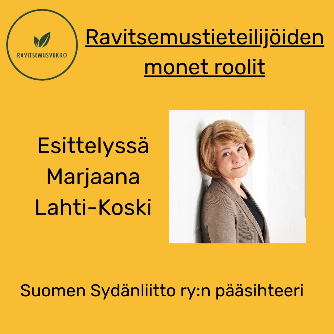 ravitsemus's tweet photo. Ravitsemustieteilijöitä  toimii monilla eri sektoreilla: asiakas- ja potilastyössä, tutkimus- ja  kehitystyössä, kuntoutuksen parissa, ruokateollisuudessa,  potilasjärjestöissä ja muissa 3. sektorin toimissa jne. #ravitsemus #ravitsemusviikko #ravitsemustieteilijä https://t.co/J3lnFeLiAx