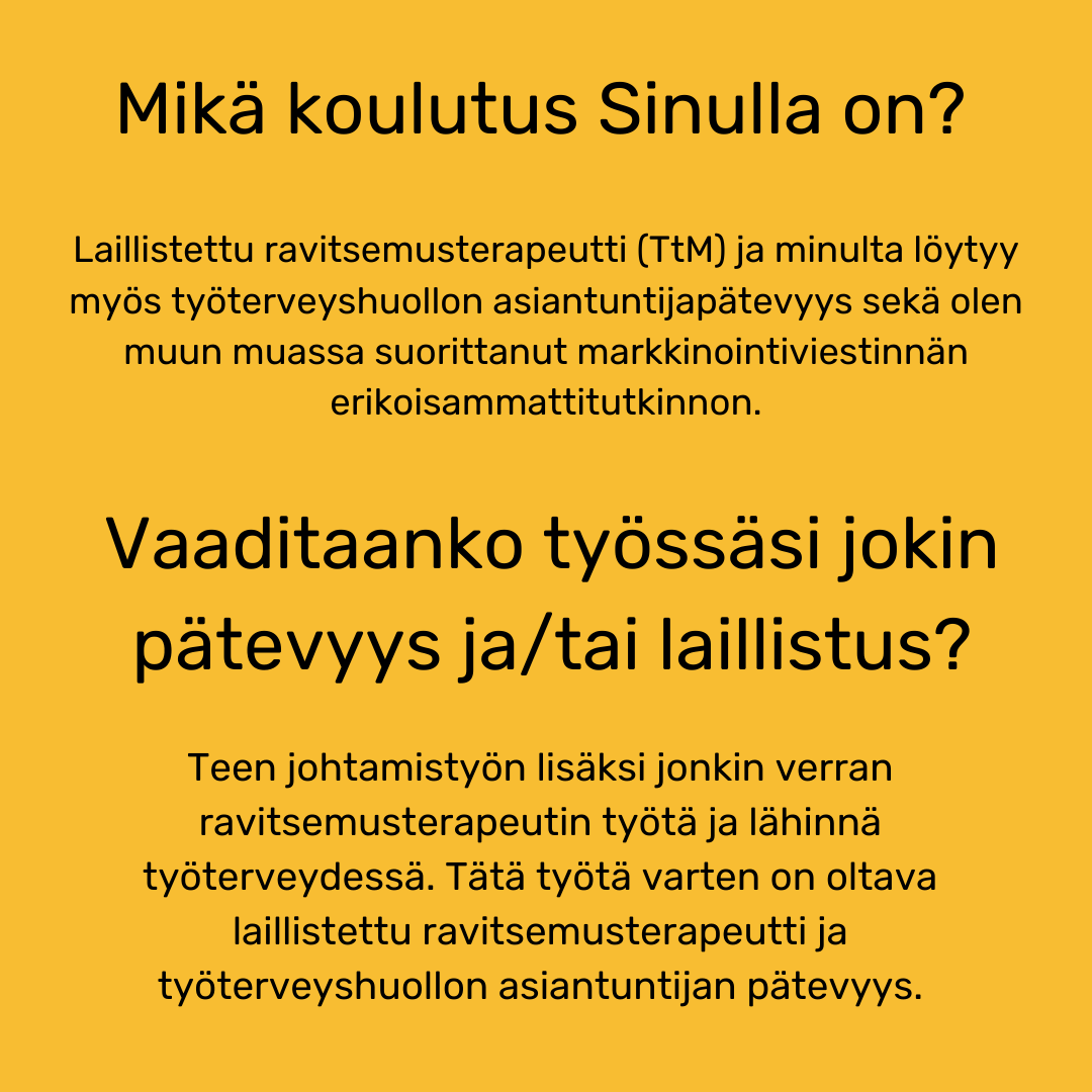ravitsemus's tweet photo. Ravitsemustieteilijöitä  toimii monilla eri sektoreilla: asiakas- ja potilastyössä, tutkimus- ja  kehitystyössä, kuntoutuksen parissa, ruokateollisuudessa,  potilasjärjestöissä ja muissa 3. sektorin toimissa jne. #ravitsemus #ravitsemusviikko #ravitsemustieteilijä https://t.co/oVmNZmU7kM