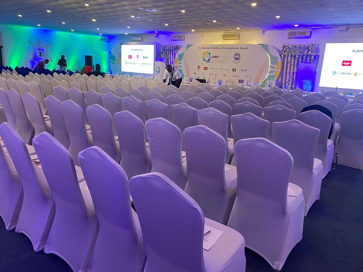 AIBK_Kenya's tweet photo. Behold the captivating setup at the #17thAIBKConference! We hope you enjoy this inspiring and vibrant environment. Get ready to immerse yourself in a world of knowledge and networking, all amidst this stunning backdrop. Let's make magic happen! ✨🏝 #AIBKEvent #ConferenceSetup https://t.co/4iyCR8sUcZ