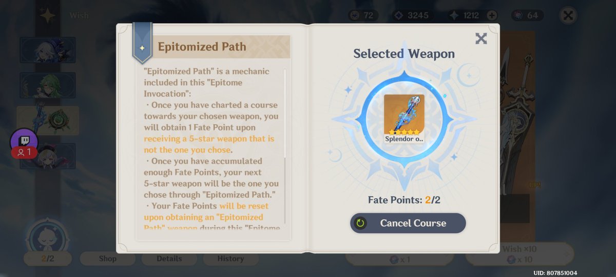 SidekMoon's tweet photo. Got her and her weapon #Furina https://t.co/YAyVKlguFW