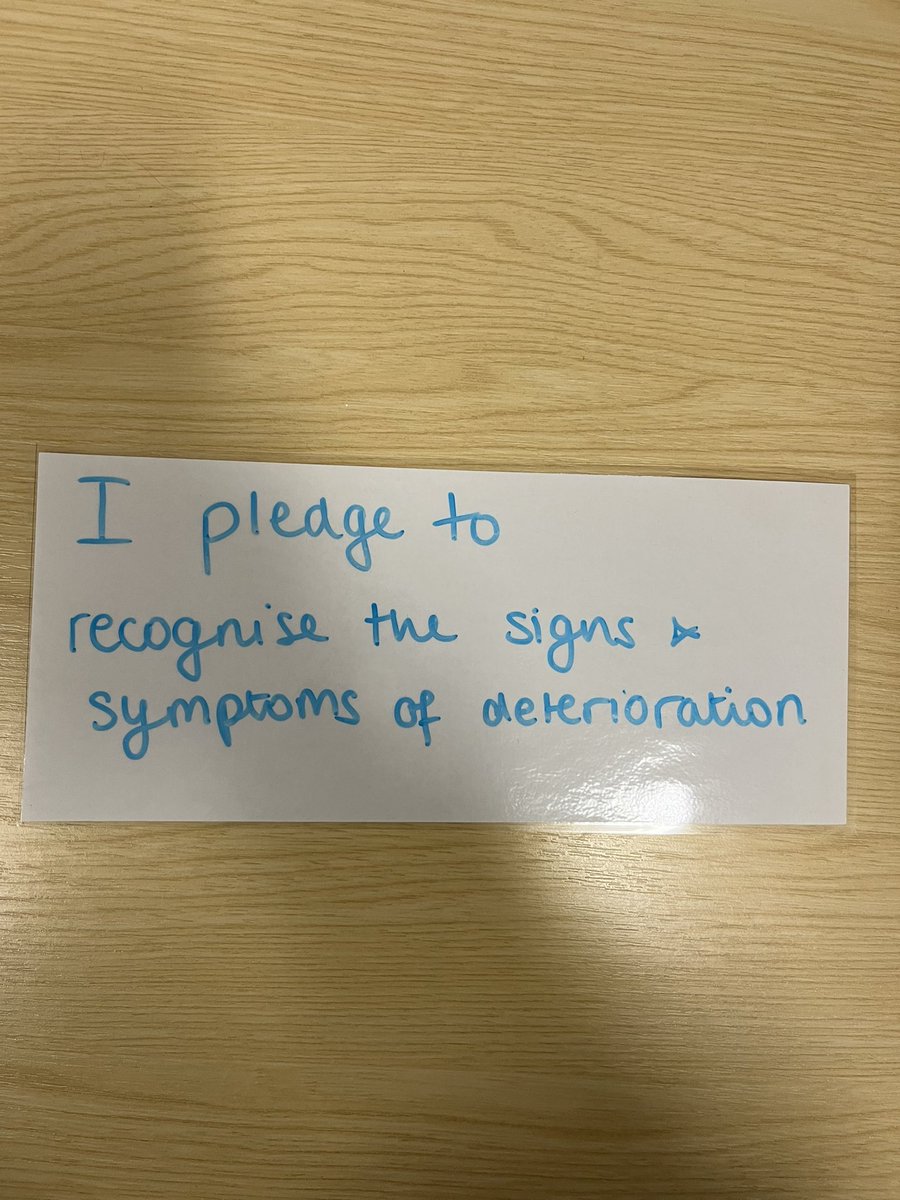 Ton1A86's tweet photo. NQN’s state their PHU pledges after successfully completing the first Stepping into Practice Programme. Three days of learning and engagement. Incredibly proud of the Practice Educators for their work reshaping education at PHU. #educatingforexcellence #PHUPledge @PHU_NHS https://t.co/F4IMKEQ9Zh