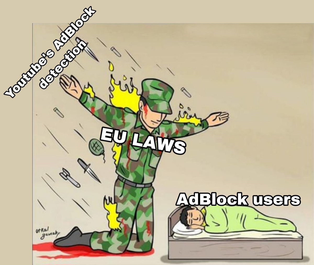 I will not watch your shitty ads
#youtube #adblock