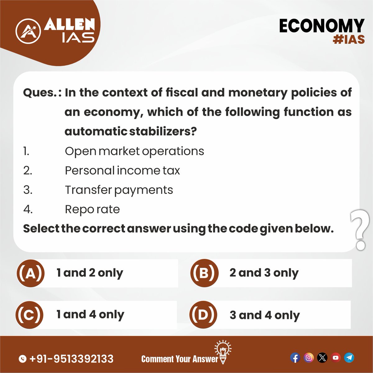 ACIPL_ACE's tweet photo. ➡️ Daily practice, daily progress.
📌 Join our UPSC prep telegram channel for your daily dose of exam-ready key concepts and questions.

#economicgrowth #indianeconomics #economy #upscpreparation #ias #upsc #labsnaa #upscexam #upscaspirants #allenias #allenace #allencareer https://t.co/diqK7QQZVF
