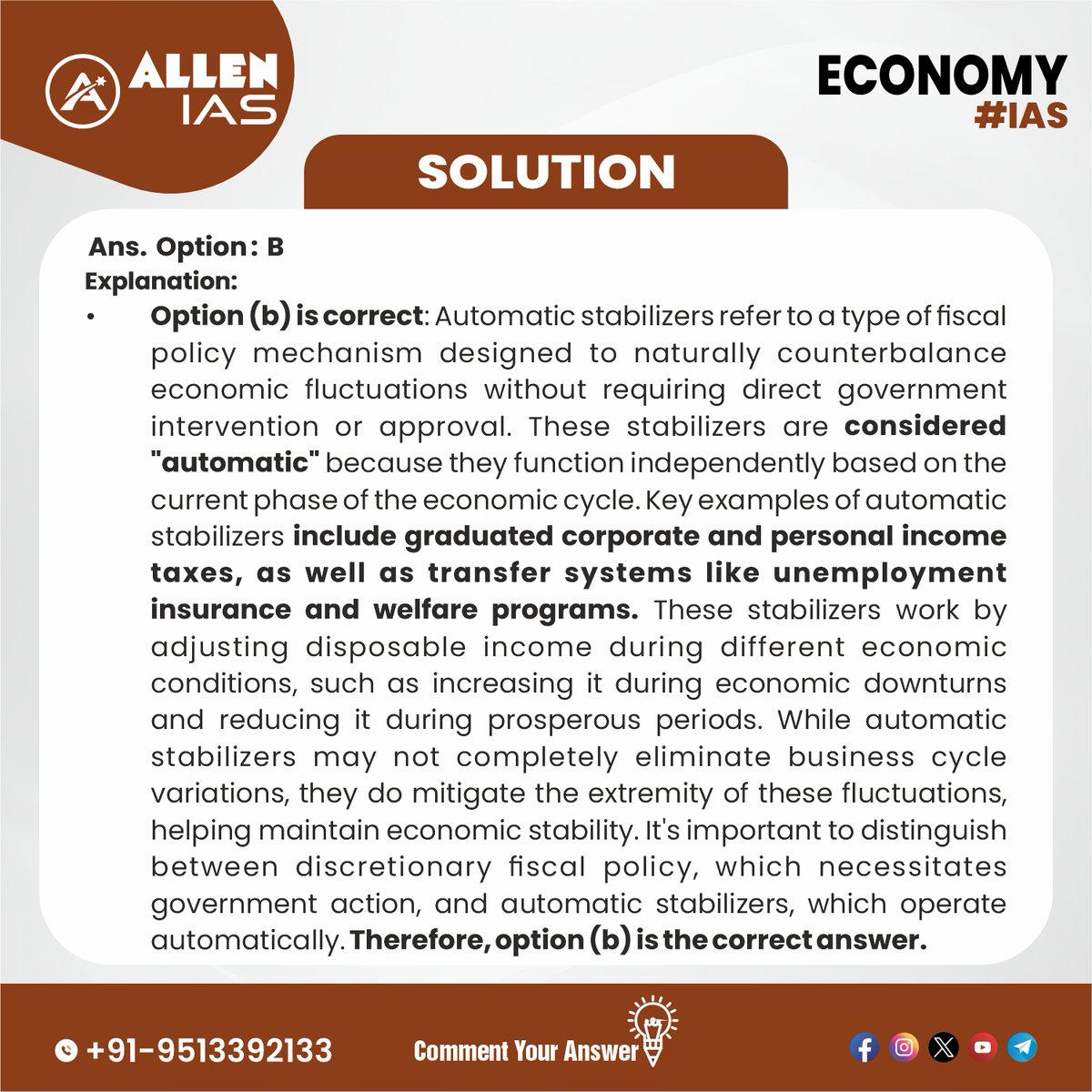 ACIPL_ACE's tweet photo. ➡️ Daily practice, daily progress.
📌 Join our UPSC prep telegram channel for your daily dose of exam-ready key concepts and questions.

#economicgrowth #indianeconomics #economy #upscpreparation #ias #upsc #labsnaa #upscexam #upscaspirants #allenias #allenace #allencareer https://t.co/diqK7QQZVF