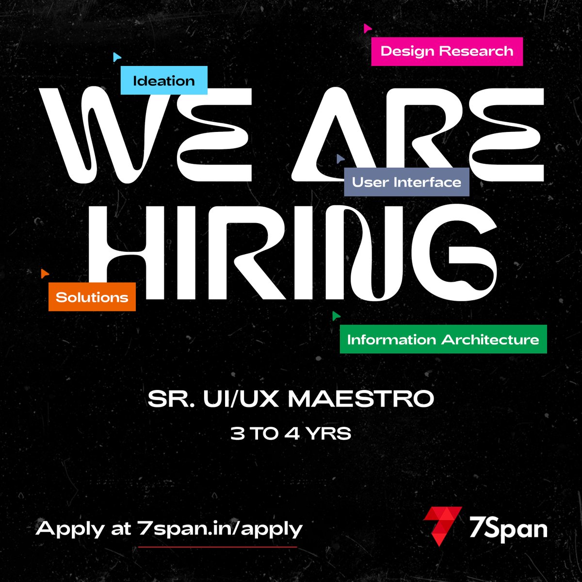 7SpanHQ's tweet photo. Inhale memes,😋
Exhale artistic creati"witty" 🙈
#hiring #uiuxdesigner #ui #ux #uxjobs #uijobs #itjobs #jobsinahmedabad #jobs https://t.co/aVqmcVIgGI