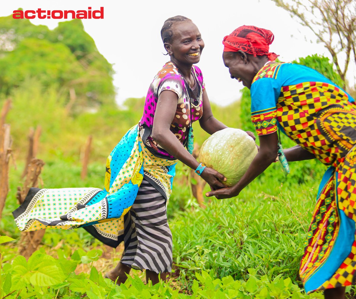 ActionAid_Kenya's tweet photo. #ActionAidKenya works with #women and their communities in Tangulbei,@Baringo_county, to build resilience by training them to grow food through #agroecology. This allows them to get food for consumption, and the extra is sold  for income.
#GRACCProject
@dfat @ActionAid_aus https://t.co/scEHBoeRrf