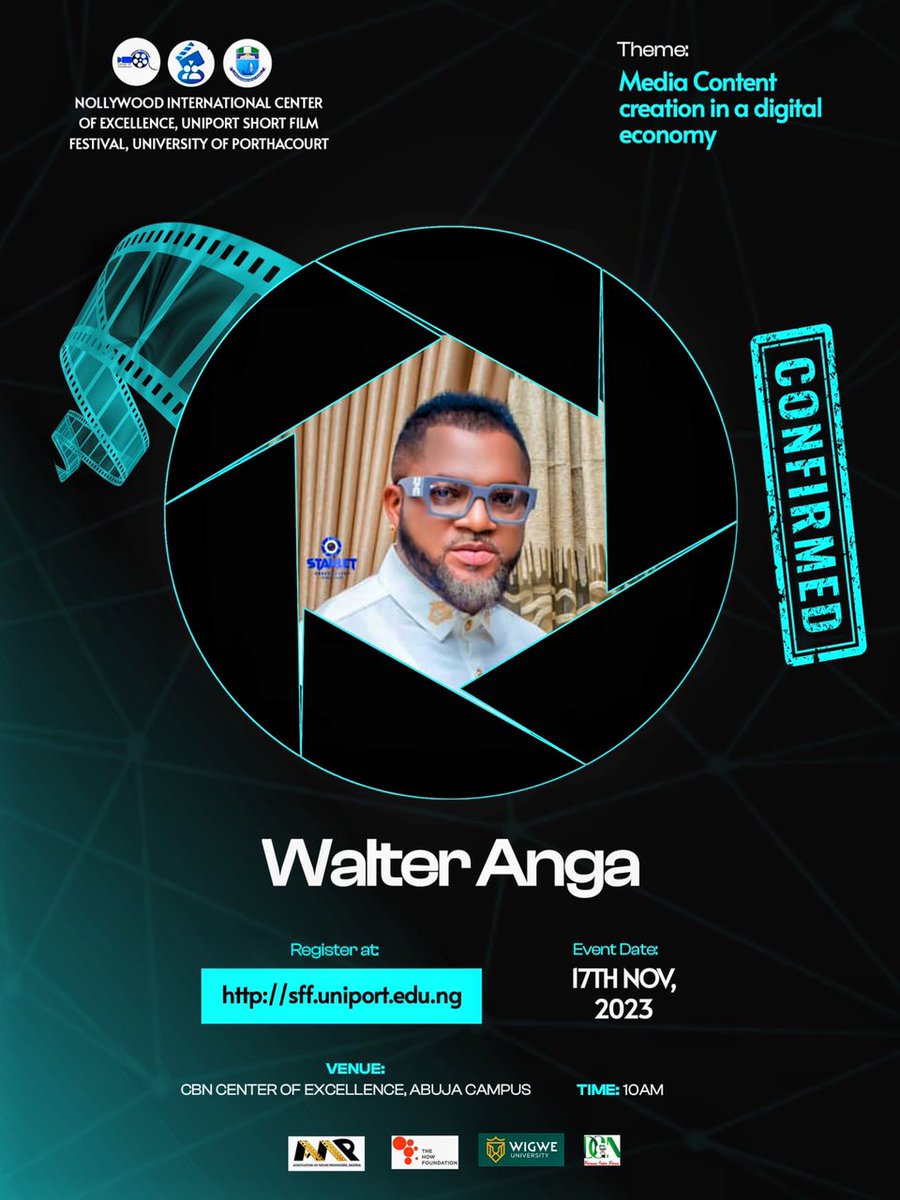 usff_uniport's tweet photo. Meet our speakers for Uniport Short Film Festival 2023
@walteranga 
@HildaDokub78753 
@Enyinna https://t.co/evxCmiPhqD