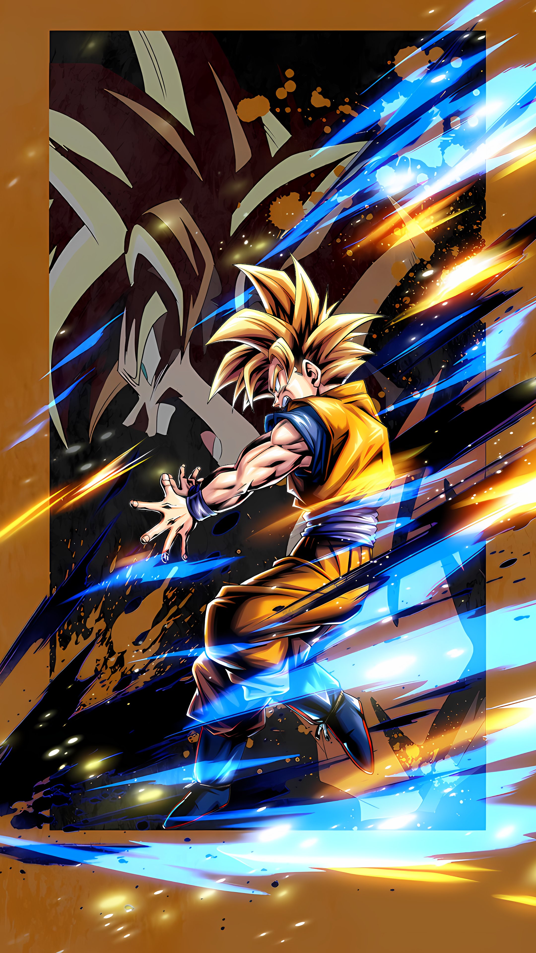 Super Saiyan 3 & Super Saiyan 2 Goku & Vegeta (DBL58-01S), Characters, Dragon Ball Legends