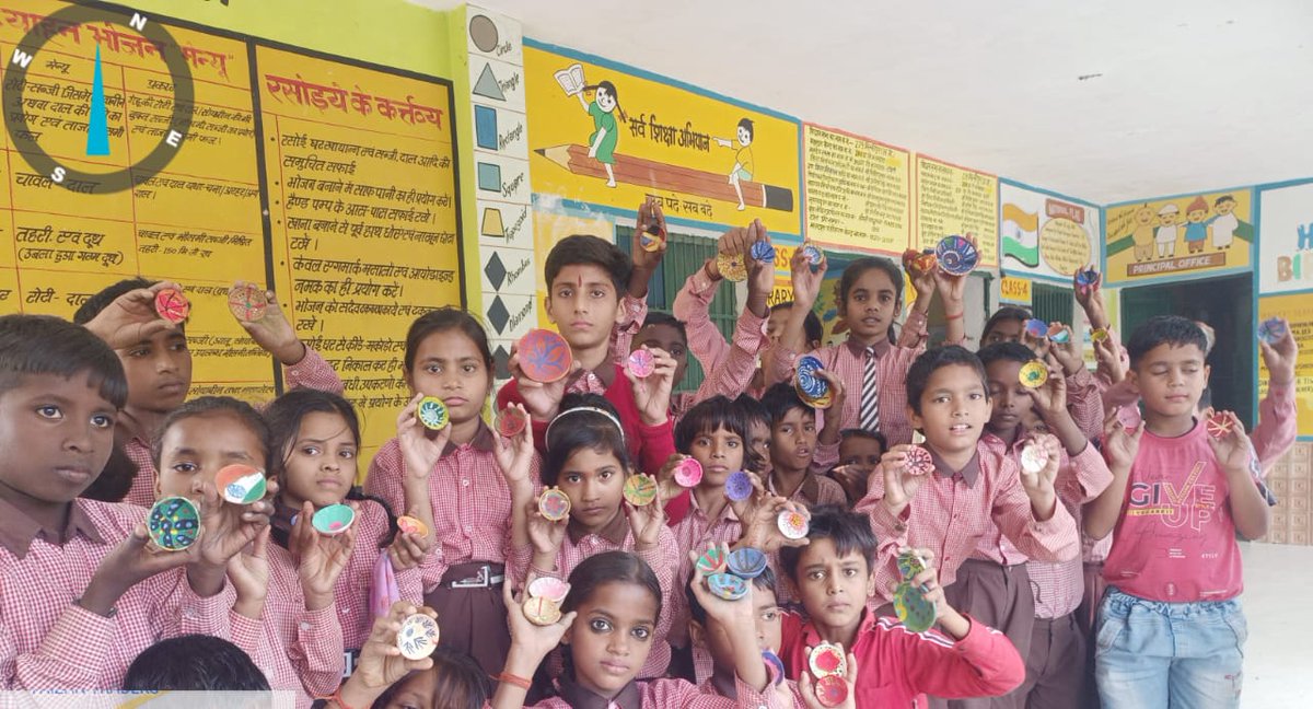 basicshiksha_up's tweet image. भव्य अयोध्या में आयोजित होने वाले दिव्य #Deepotsav2023 को समर्पित &apos;दीया डेकोरेशन प्रतियोगिता&apos;। 
प्रस्तुति: प्राथमिक विद्यालय करमदंडा, मिल्कीपुर आयोध्या। 
#LightOfLearning #UPBasicEducationModel
@UPGovt @CMOfficeUP @thisissanjubjp