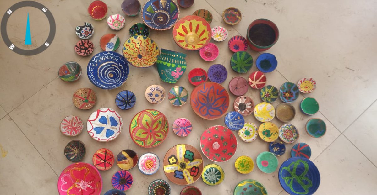 basicshiksha_up's tweet image. भव्य अयोध्या में आयोजित होने वाले दिव्य #Deepotsav2023 को समर्पित &apos;दीया डेकोरेशन प्रतियोगिता&apos;। 
प्रस्तुति: प्राथमिक विद्यालय करमदंडा, मिल्कीपुर आयोध्या। 
#LightOfLearning #UPBasicEducationModel
@UPGovt @CMOfficeUP @thisissanjubjp