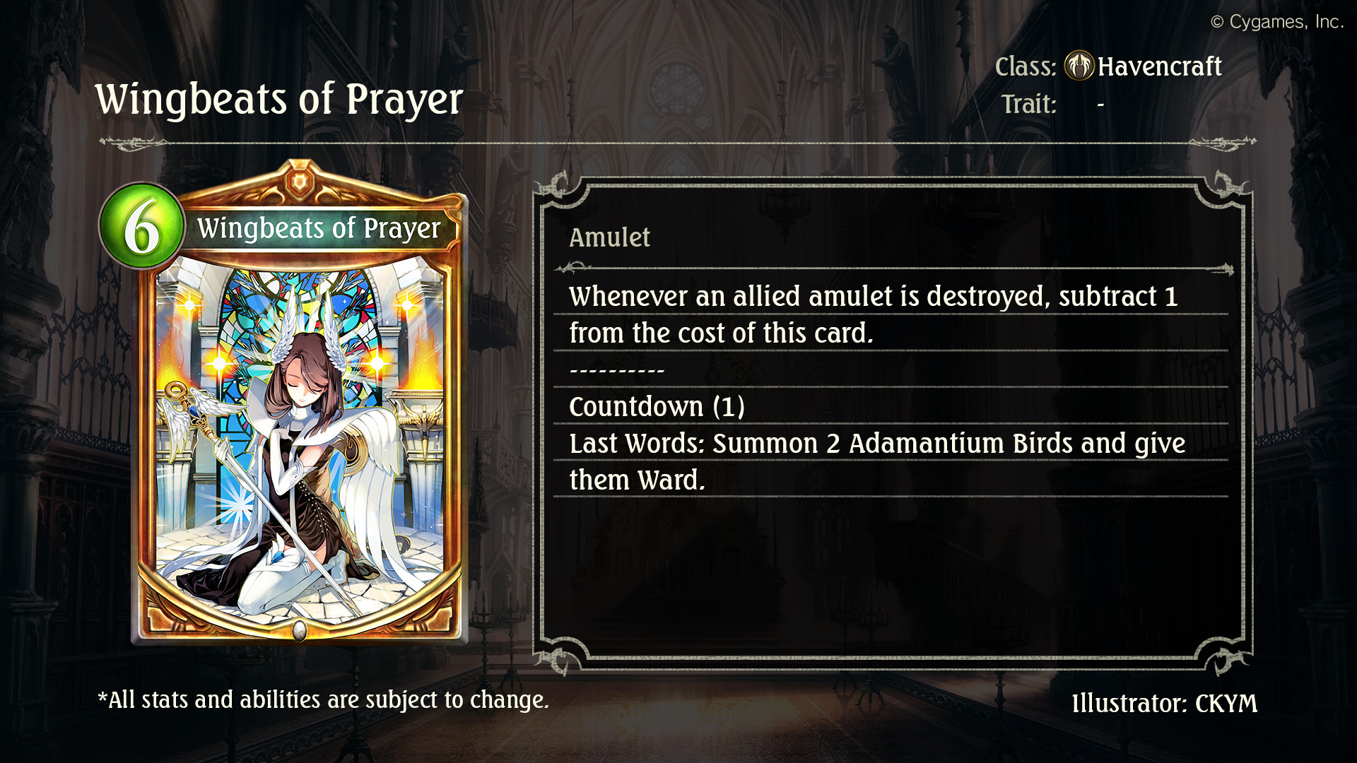 Shadowverse on X: New Order Shift card reveals! Winged Brilliance