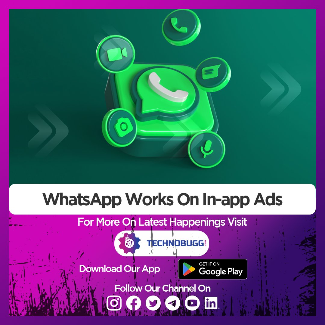 akhiljoseph's tweet image. Read more: bit.ly/3tZjs7F

Subscribe to our YouTube channel: buff.ly/4674FW

#WhatsAppAds #InAppAds #WhatsAppNews #TechNews #BreakingNews #SocialMedia #MobileApp #Advertising #TechMarketing #WhatsAppUpdates #PrivacyConcerns #UserExperience #MobileAdvertising