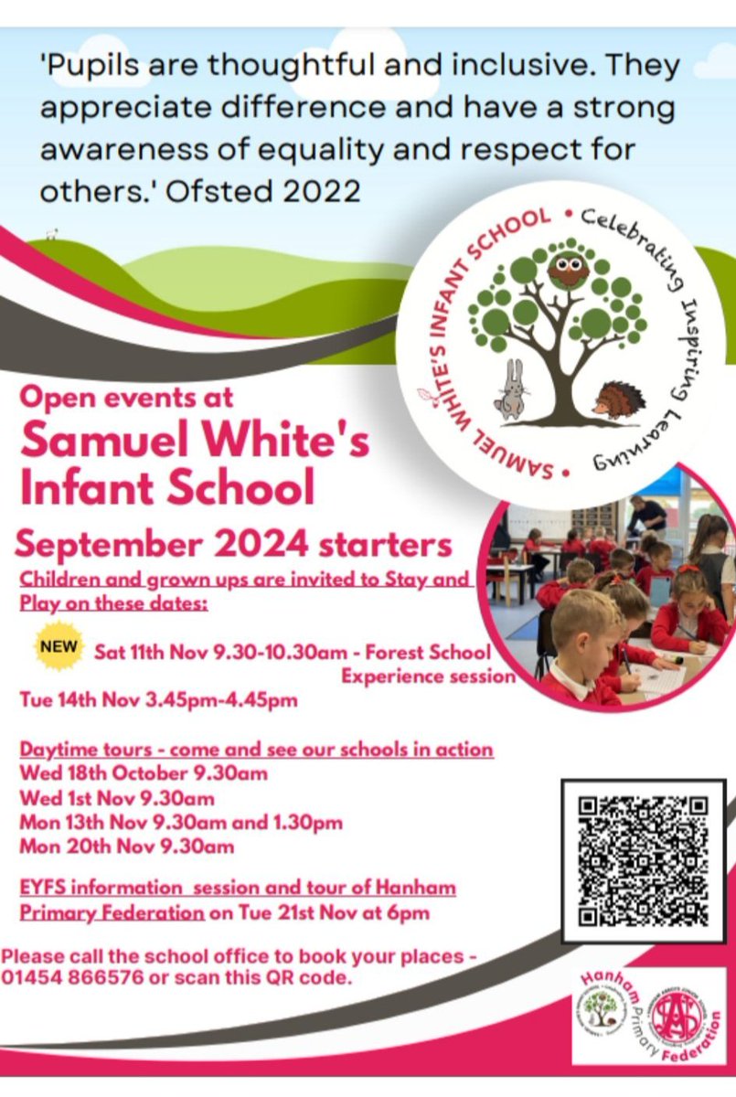 The weather is looking great for Saturday! What better way to decide if we are the right school for you