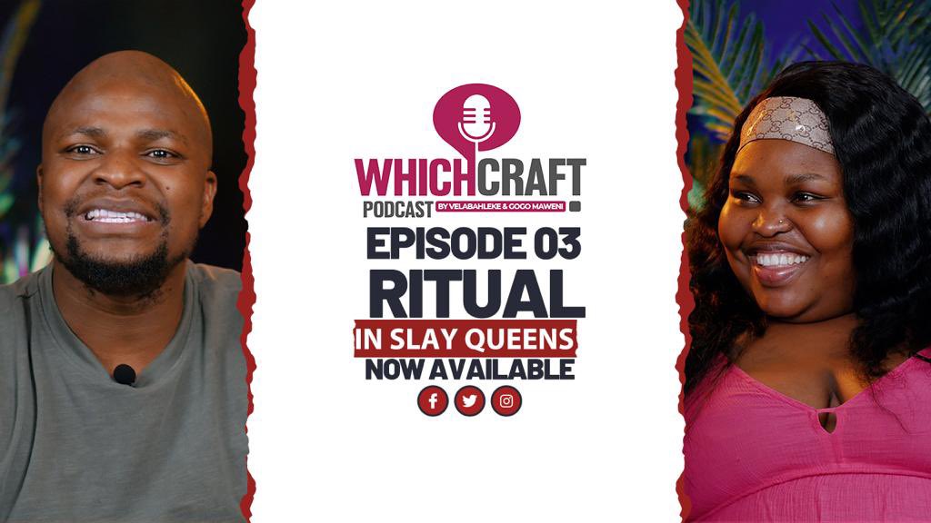 GogoMaweni's tweet photo. “The Which Craft Podcast” Sexual rituals https://t.co/rkDmp1uZ63 do tune in and let’s not forget to subscribe #thewhichcraftpodcast #Gogomaweni #360studios https://t.co/ETWXxso8d2
