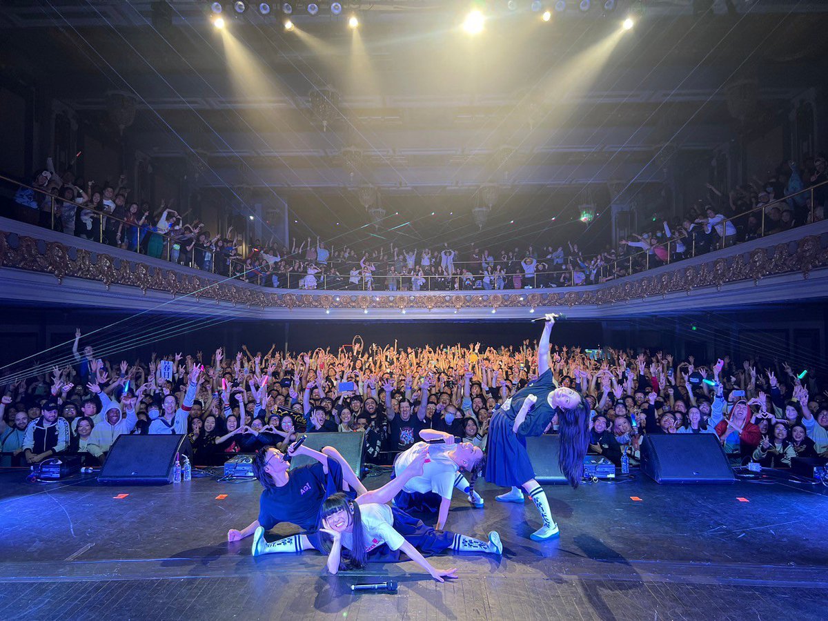 japanleaders's tweet photo. #THESEISHUNTOUR2023  🔵
San Francisco!! 🌊The Regency Ballroom💫 Everyone's big chorus was very beautiful.  Thank you for singing with us! https://t.co/2PQ0eQxJiF
