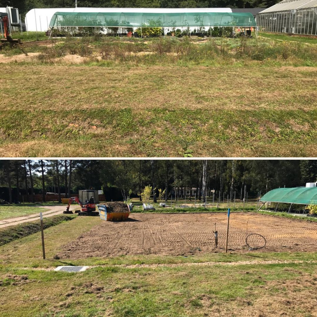 Our team was recently entrusted with the task of cleaning and leveling the flooring while efficiently removing waste to establish a stable foundation for our client's upcoming poly tunnel installation. 

#PolyTunnel #FoundationPrep