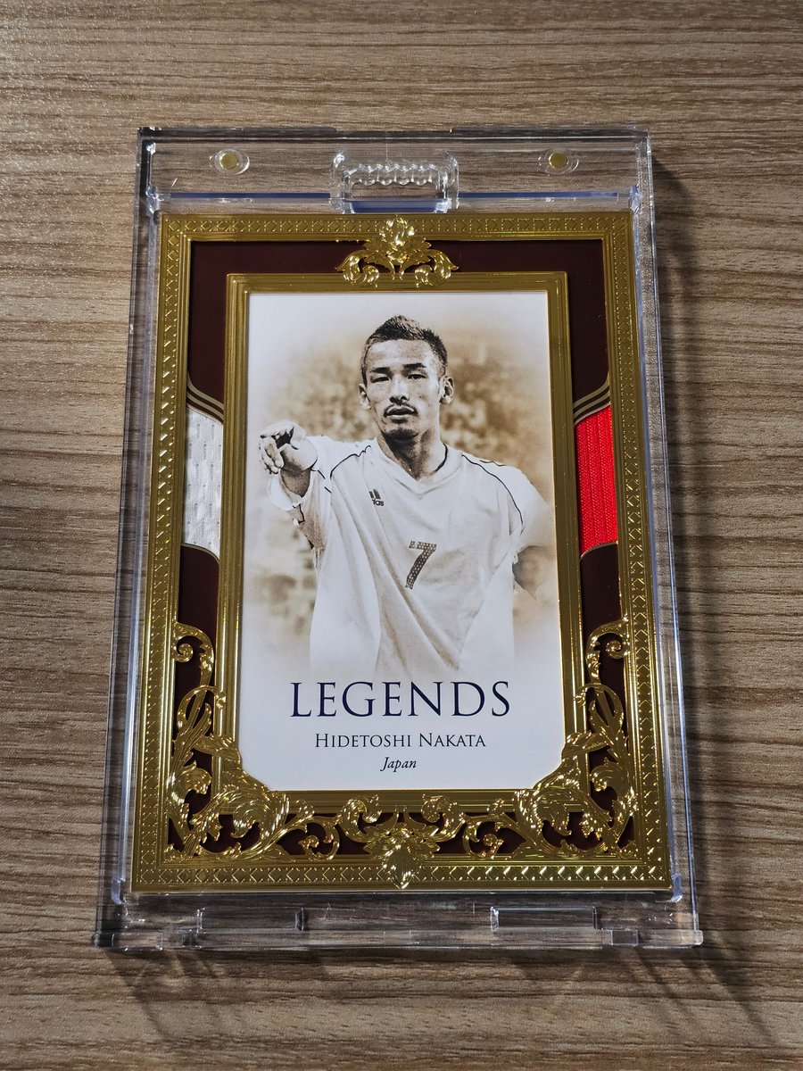 zhaowiw's tweet photo. 2023 Futera Limited XL Hidetoshi Nakata Legends Game Worn 04/07 Big Card Japan

🔗https://t.co/P2OGUpA8IJ

#ebay #Auction #futera https://t.co/TJn8lm0FRx
