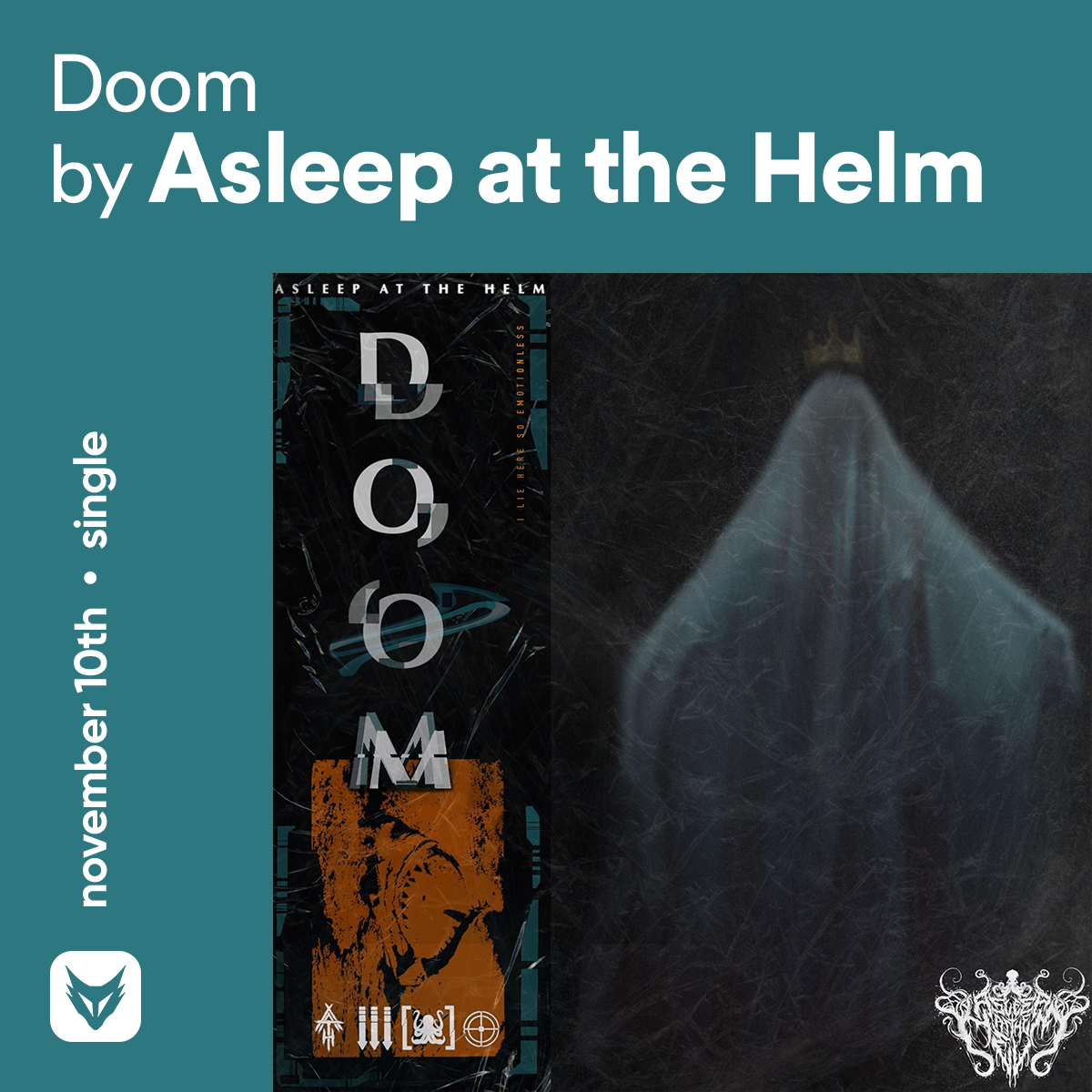 FOXCOREisdead's tweet photo. // Friday singles, Pt. I.III: November 10th
@AATH_UK — Doom
#LonelySpring — Future Ex
@tensidemusic — Impending Doom (feat. #JohnHenry of @darkesthourrock) https://t.co/2f2KZqp4Mi