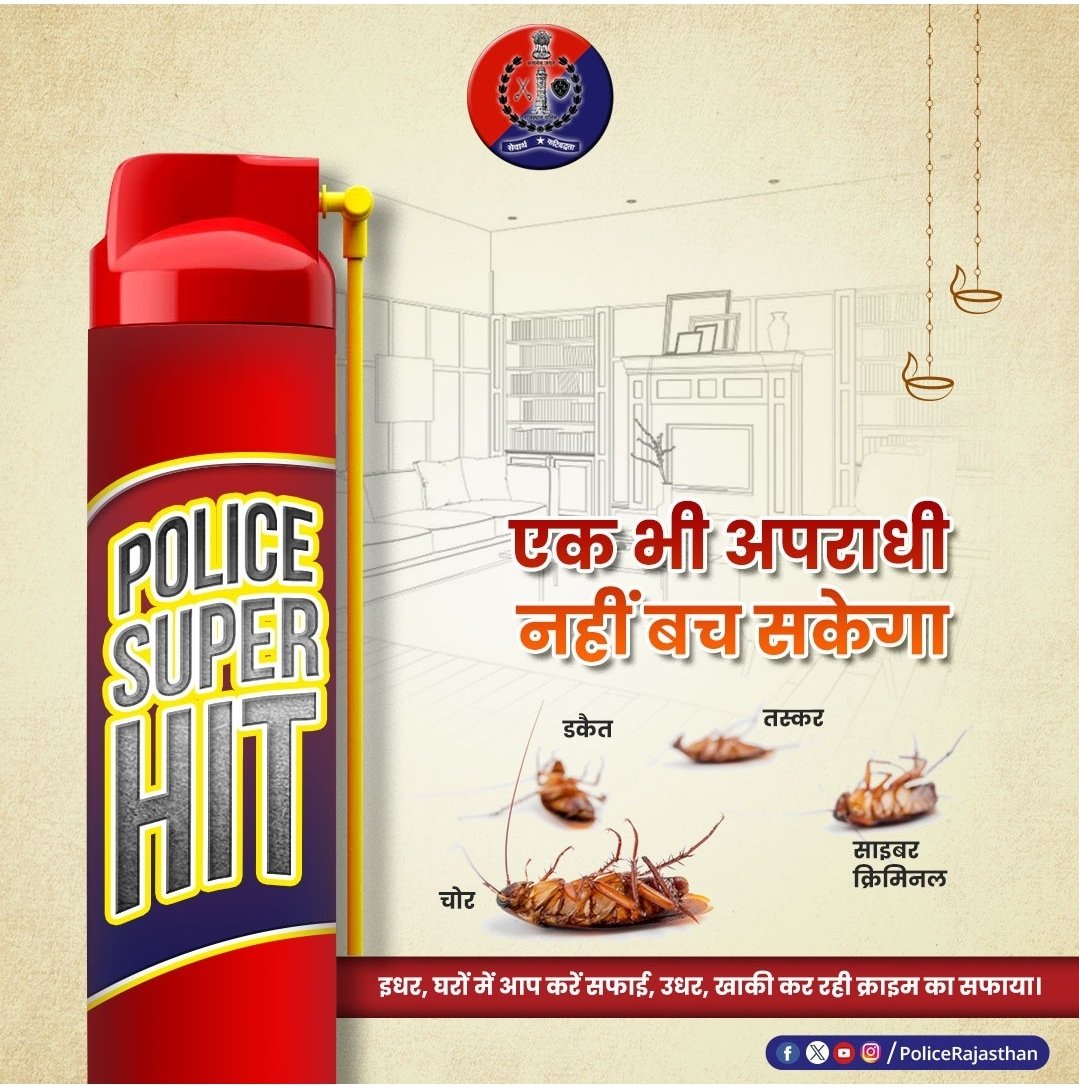 KrishnaRaj Jangid DySP tweet media