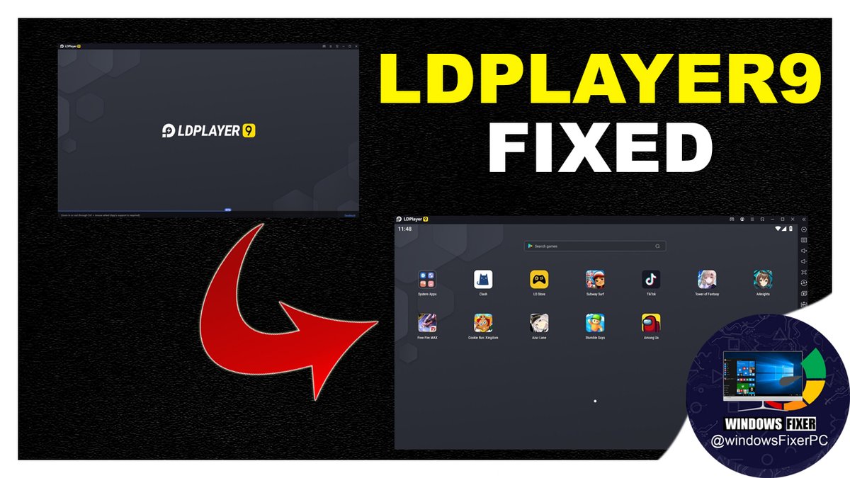 FixerWindows's tweet image. LDPlayer Troubles? Learn How to Solve Stuck at 50% or 94% and Boost Perf... youtu.be/lG-lHbRxhlE?si…

#ldplayer9 #emulator #mobileemulator #emulatorgames #emulatorlowendpc #androidemulator #techsupport #windows10 #windows11 #intel #ryzen