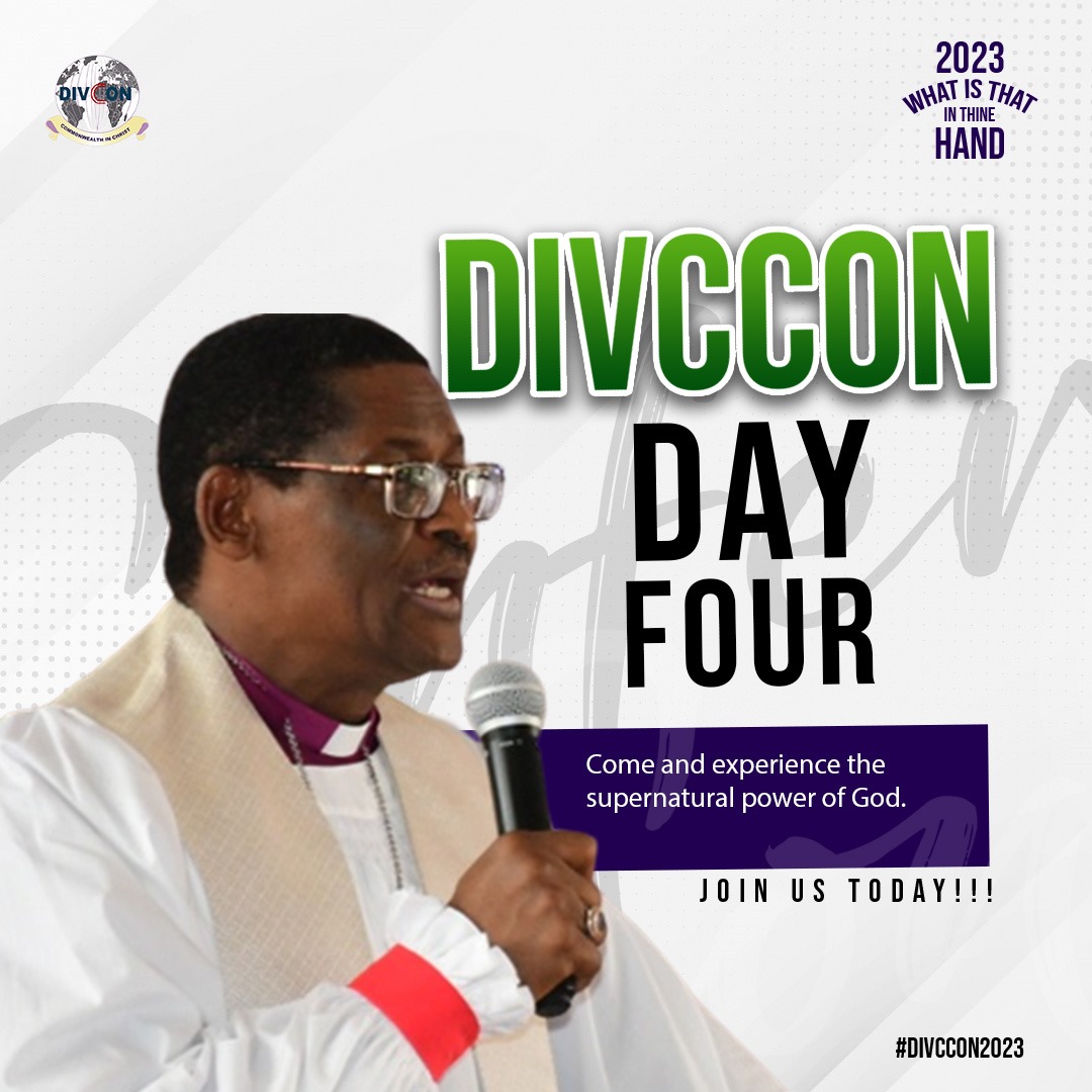HAPPENING NOW

DIVINE COMMONWEALTH CONFERENCE (DIVCCON) 2023 ||MORNING DEVOTION|| DAY FOUR

JOIN US ON 👇🏽

YOUTUBE:
youtube.com/live/ILkCjyPnn…

FACEBOOK:
web.facebook.com/ACNNTV/videos/…

#Divccon2023 #churchofnigeria #anglicancommunion #christianconference #AbujaTwitterCommunity