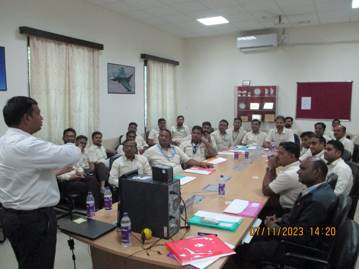cstari_kolkata's tweet photo. CSTARI has imparted training to HAL Nasik employees on "Leadership Development for Higher Productivity"
#DGT
#MSDE
#CSTARI https://t.co/i36V31Tmf0