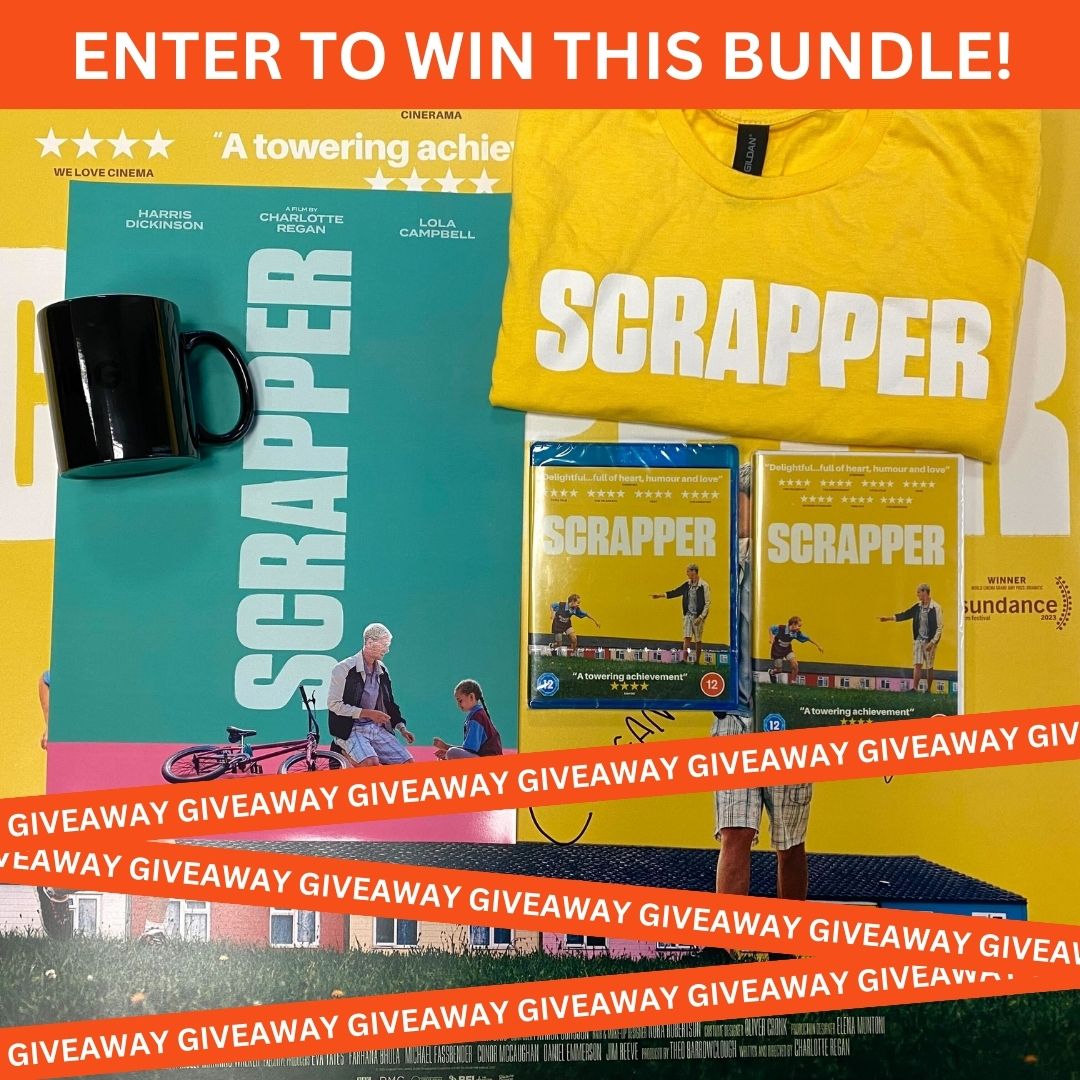 🚨 Flash #Giveaway 🚨 To celebrate @PicEntFilms #Scrapper 💛 being released on BluRay & DVD we have a fantastic bundle for one lucky winner! scrapper.film ⬅️ Pre-Order Now! To enter: -Follow us 🔍 -Retweet this ♻️ -Comment '💛' Entries close 10.11.23, 7am ⏲️