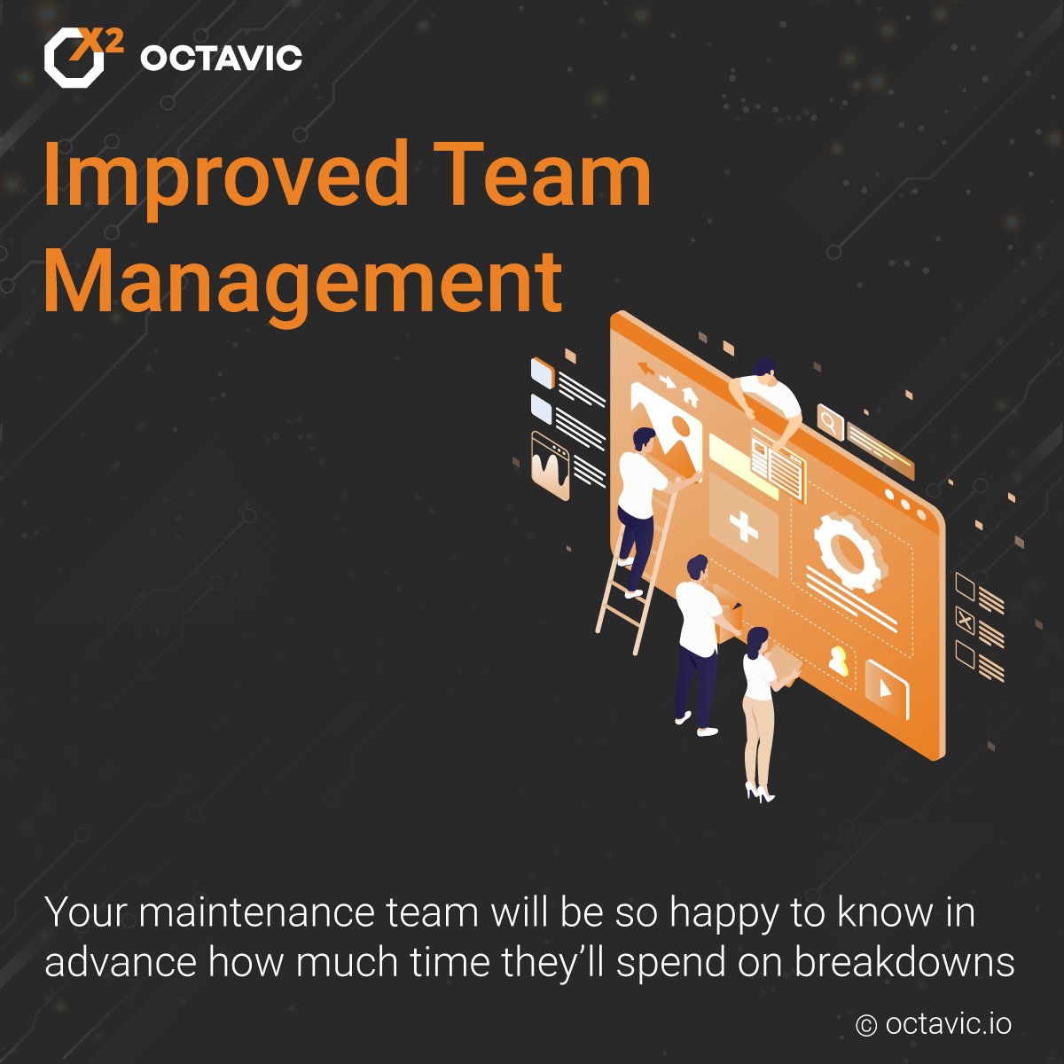 IoOctavic's tweet photo. In ancient times, people would go to the Oracle for predictions. Now, we bring the Oracle to your factory! https://t.co/7LWKiH2O6Q
