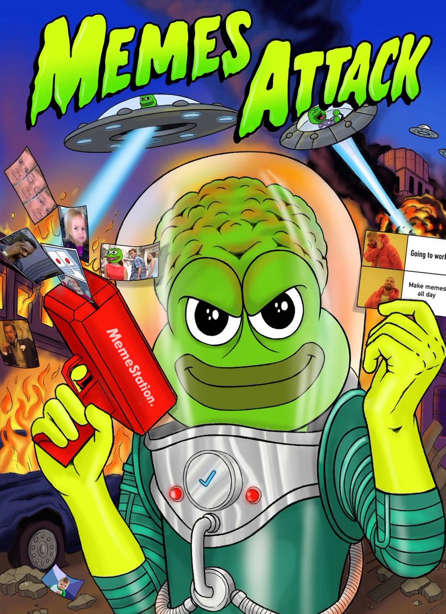 Memestationeth's tweet photo. Gm chads. Sooner all memes will align for the final form. #memestation #meme #crypto #elon #eth https://t.co/VjhjOL8Myl