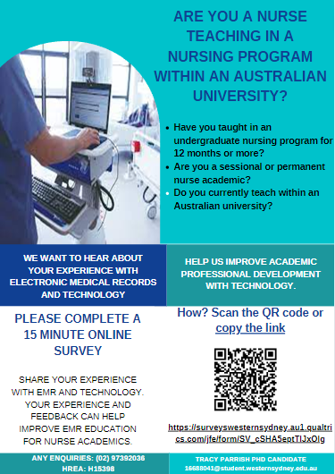 parrish1david's tweet image. Research Participants Required!

I am currently recruiting nurse academics to participate in an online survey to share their experiences with EMR and technology. Please click below if interested in participating:
surveyswesternsydney.au1.qualtrics.com/jfe/form/SV_cS…