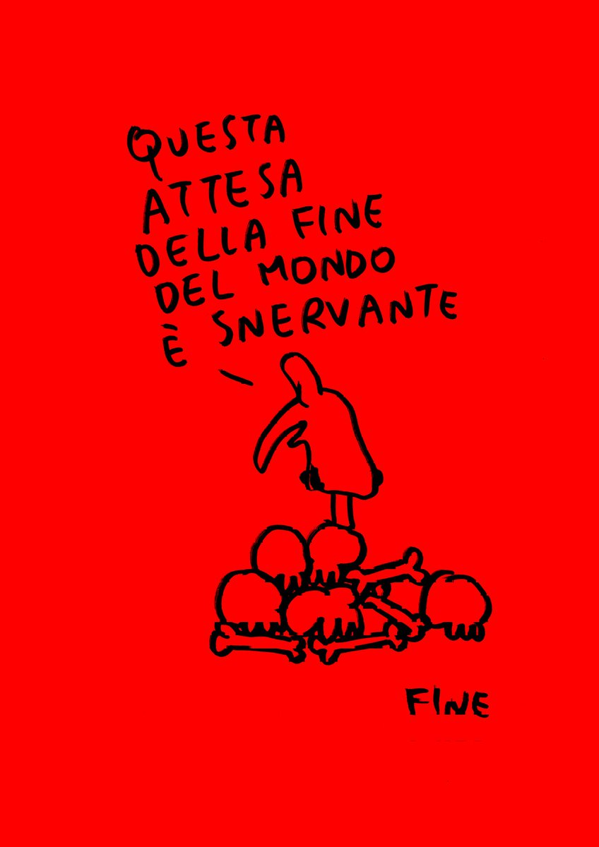 GliScarabocchi's tweet photo. Questa attesa

Scarabocchio pubblicato sul @ilmanifesto, oggi in edicola.

#gliscarabocchisulmanifesto #gliscarabocchidimaicolemirco #maicolemirco #ilmanifesto https://t.co/mkkXIVyxWc